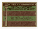 '76 Rookie Outfielders #590 Card