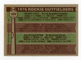 '76 Tookie Outfielders #590 Card