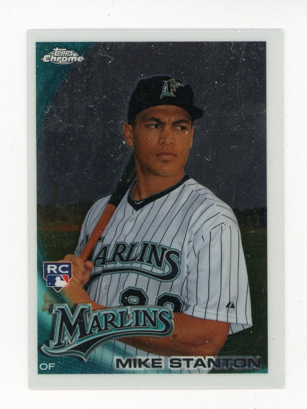 Mike Stanton 2010 Topps Chrome Rookie Card