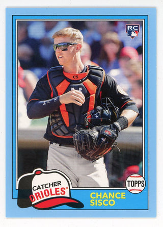 Chance Sisco 2018 Topps Rookie Card #211