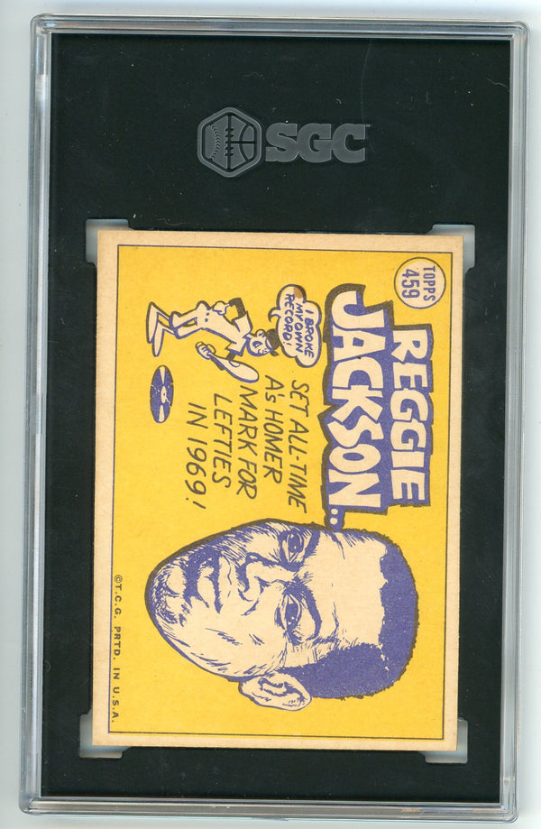 Reggie Jackson 1970 Topps All-Star #459 SGC 5.5