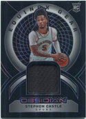 Stephon Castle 2024 - 2025 Panini Obsidian Equinox Gear Jersey RC #EG-SCS 121/249