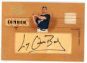 Lyle Overbay 2005 Donruss Leather And Lumber Autographed Bat Relic #LC-39