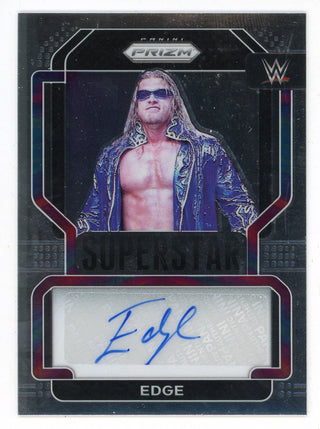 Edge 2022 Panini Autographed Prizm Superstar #SA-EDG