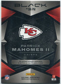 Patrick Mahomes II 2024 Panini Black Jersey Card #SM-PM 66/199