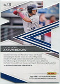 Aaron Bracho 2020 Panini Elite Extra Edition Autographed Die-Cut RC #123 24/24