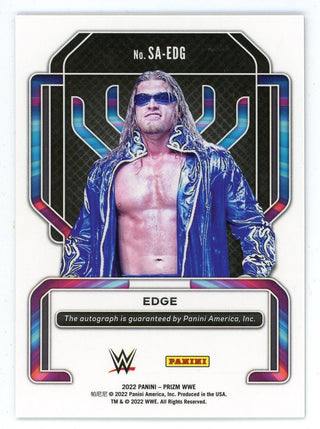 Edge 2022 Panini Autographed Prizm Superstar #SA-EDG