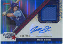 Matt Shaw 2024 Bowman's Best All-Star Futures Game Jersey/AUTO Refractor RC #FGRA-MS 28/150