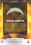 Quentin Johnston 2023 Panini Contenders Optic Rookie Card #14/25