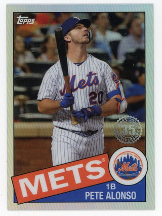Pete Alonso 2020 Topps Silver 35th Anniversary #85TC-18 Card