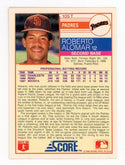 Roberto Alomar 1988 Score Card