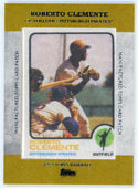 Roberto Clemente 2013 Topps Patch Card #MCP-15