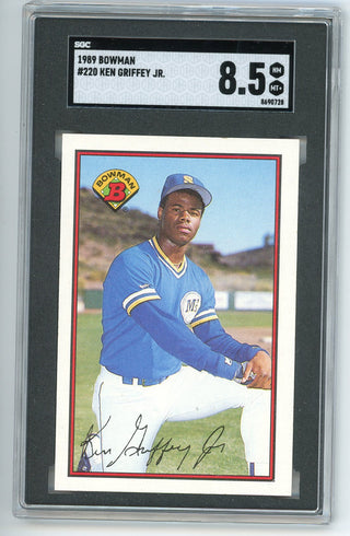 Ken Griffey Jr. 1989 Bowman #220 SGC 8.5