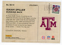 Isaiah Spiller 2022 Panini Prestige Season greetings #SG-14