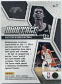 Victor Wembanyama 2023 - 2024 Panini Mosaic Montage RC #7