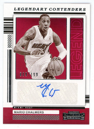 Mario Chalmers Autographed 2021-22 Panini Contenders #LC-MCH