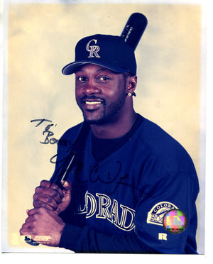 Preston Wilson Autographed 8x10 Photo
