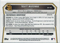 Truitt Madonna 2026 Bowman Chrome Prospects Refractor RC #BCP-109 177/499