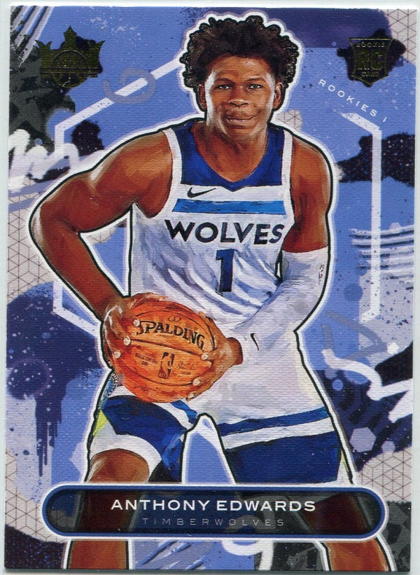 Anthony Edwards 2020 - 2021 Panini Court Kings RC #70