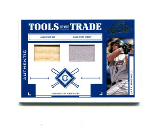 Jeff Bagwell 2004 Donruss Tools of the Trade #TT-66 213/250 Card