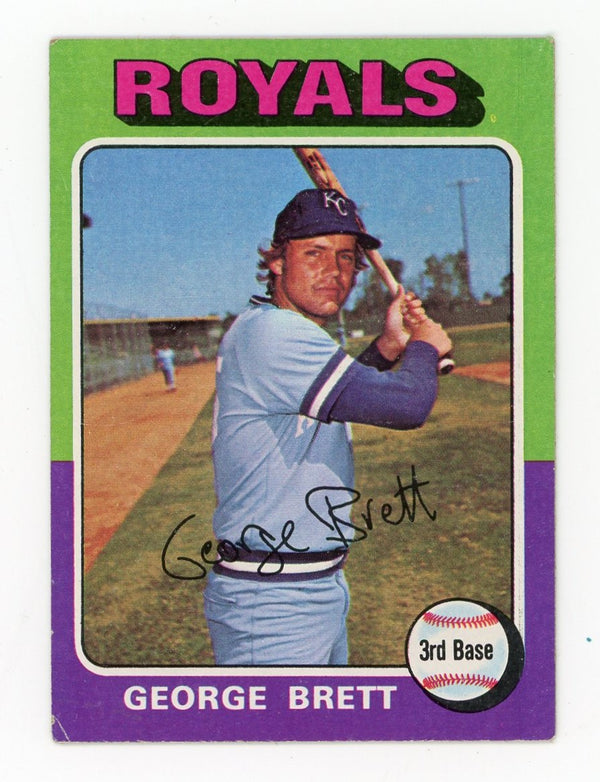 George Brett 1975 Topps Card