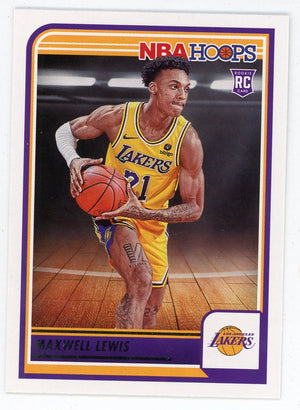 Maxwell Lewis 2023-24 Panini Hoops Rookie Card #239