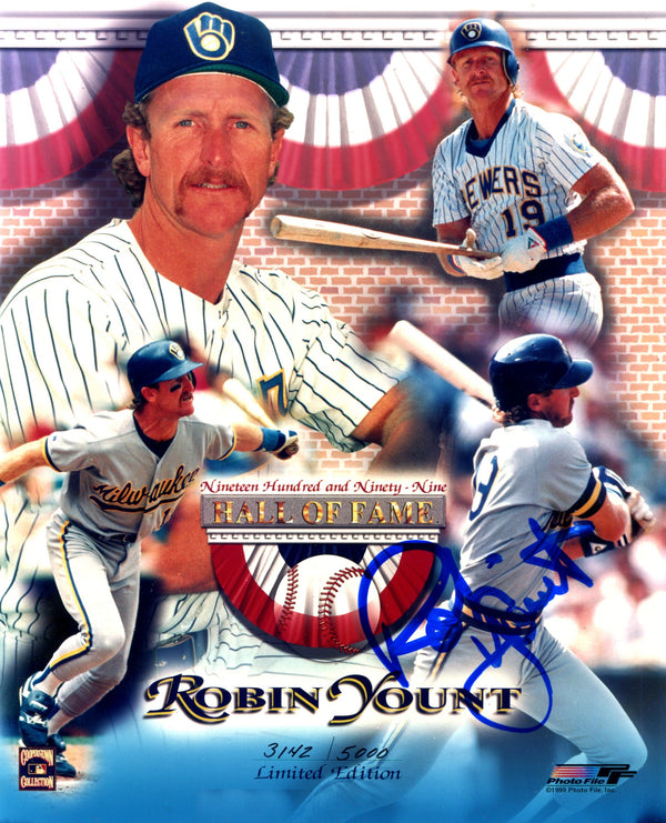 Robin Yount Autographed 8x10 Photo