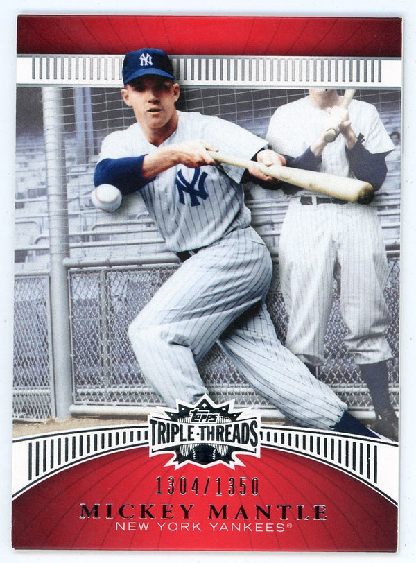 Micky Mantle 2010 Topps Triple Threads #65