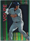 Anthony Volpe 2020 Bowman Platinum Teal Parallel RC #TOP-29 98/299
