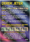 Derek Jeter 1994 Bowman Foil RC #376