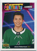 Jason Robertson 2020 - 2021 Upper Deck Portraits RC #P-43