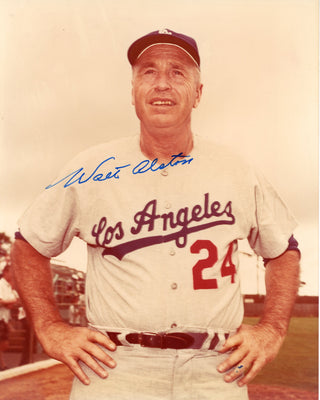 Walt Alston Autographed 8x10 Photo