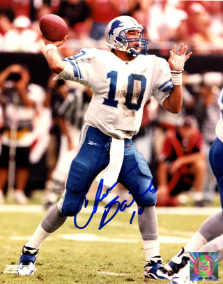 Charlie Batch Autographed 8x10 Football Photo