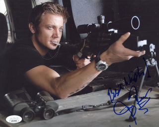 Jeremy Renner Autographed S.W.A.T. 8x10 Photo (JSA)