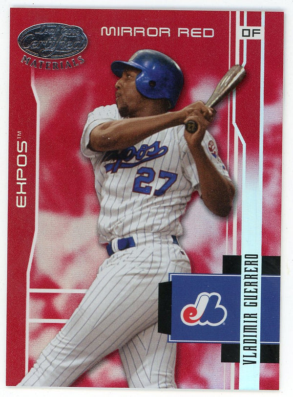 Vladimir Guerrero 2003 Leaf Certified Expos #109