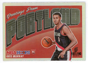 Kris Murray 2023 Panini Hoops Rookie Card #5