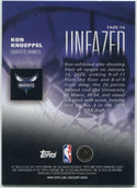 Kon Knueppel 2025 - 2026 Topps Signature Class Unfazed RC #FAZE-14