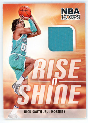 Nick Smith Jr. 2023-24 Panini Hoops Rise N Shine Patch Relic #RS-NSJ