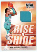 Nick Smith Jr. 2023-24 Panini Hoops Rise N Shine Patch Relic #RS-NSJ