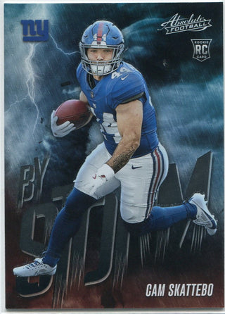 Cam Skattebo 2025 Panini Absolute By Storm RC #2