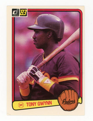 Tony Gwynn 1983 Donruss Unsigned Card