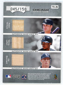 Bo Jackson/ Magglio Ordonez/ Roberto Alomar/ Robin Ventura/ Kenny Lofton/ Joe Borchard Team Six Bat Relic #TS-26