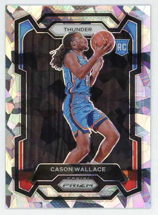 Cason Wallace 2023-24 Panini Prizm Rookie Card #139