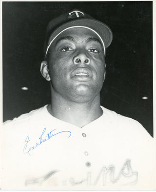 Earl Battey Autographed 8x10 Photo