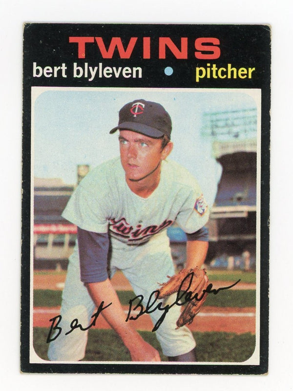 Bert Blyleven 1971 Topps #26 Card