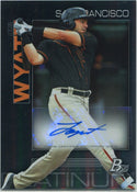 Logan Wyatt 2020 Bowman Platinum Autographed RC #TOP-41