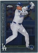 Shohei Ohtani 2025 Topps Chrome Card #1