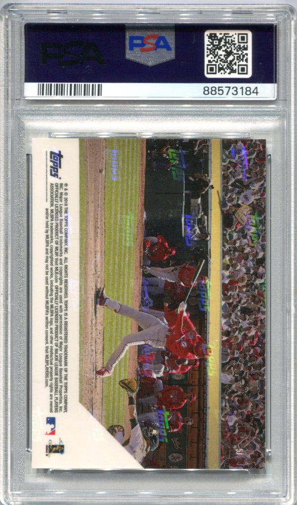 Shohei Ohtani 2018 Topps Japanese #5J PSA 10 Card