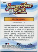 Elly De La Cruz 2024 Topps Chrome Summertime In The Park RC #SITP-4