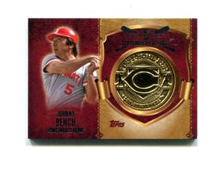 Products Johnny Bench 2015 Topps 1st Home Run Commemorative Medallion #FHRM-JB Card